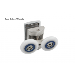 Shower Door Roller - Double Top - DB02